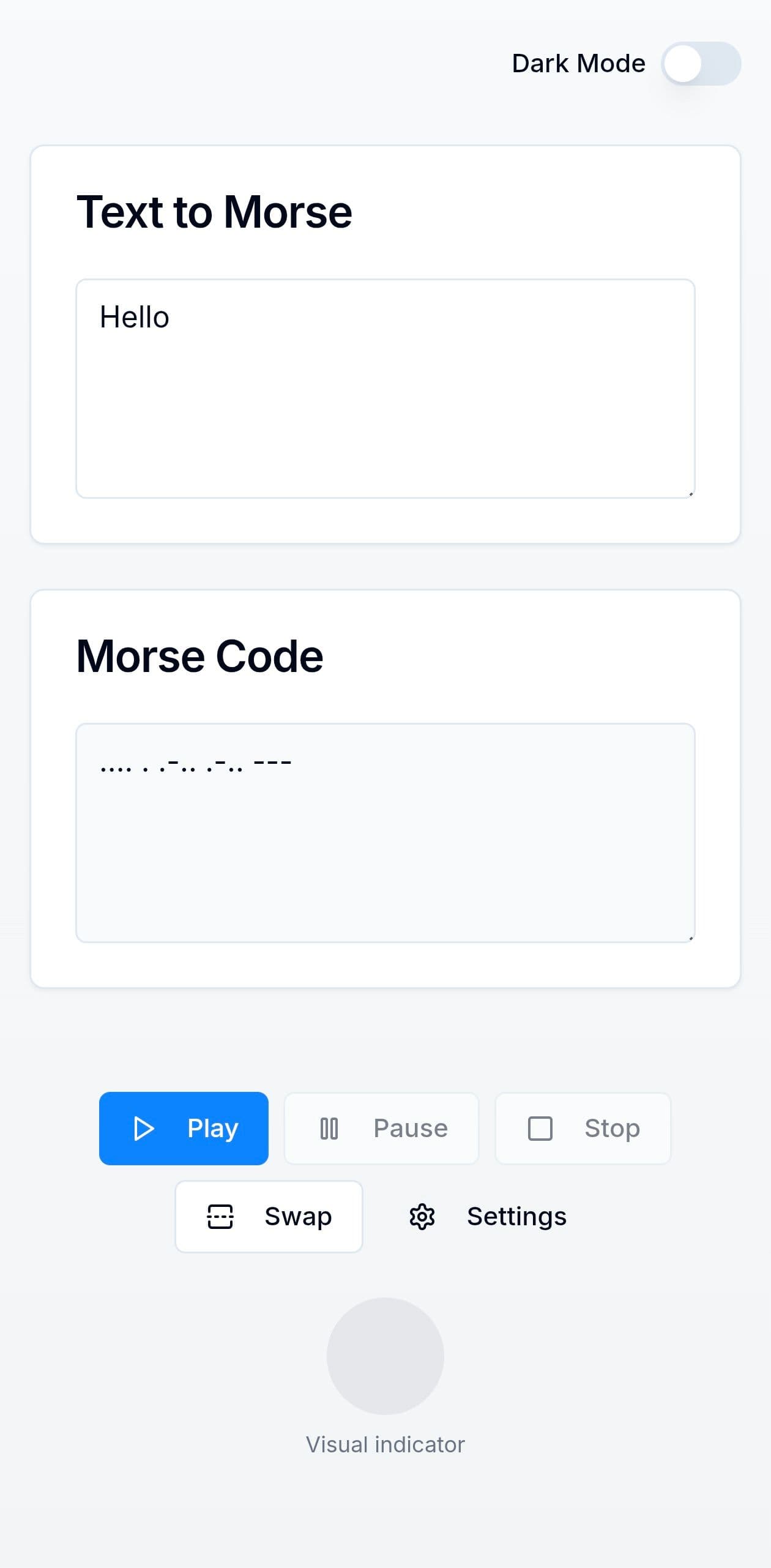 Mobile View - Screenshot 1