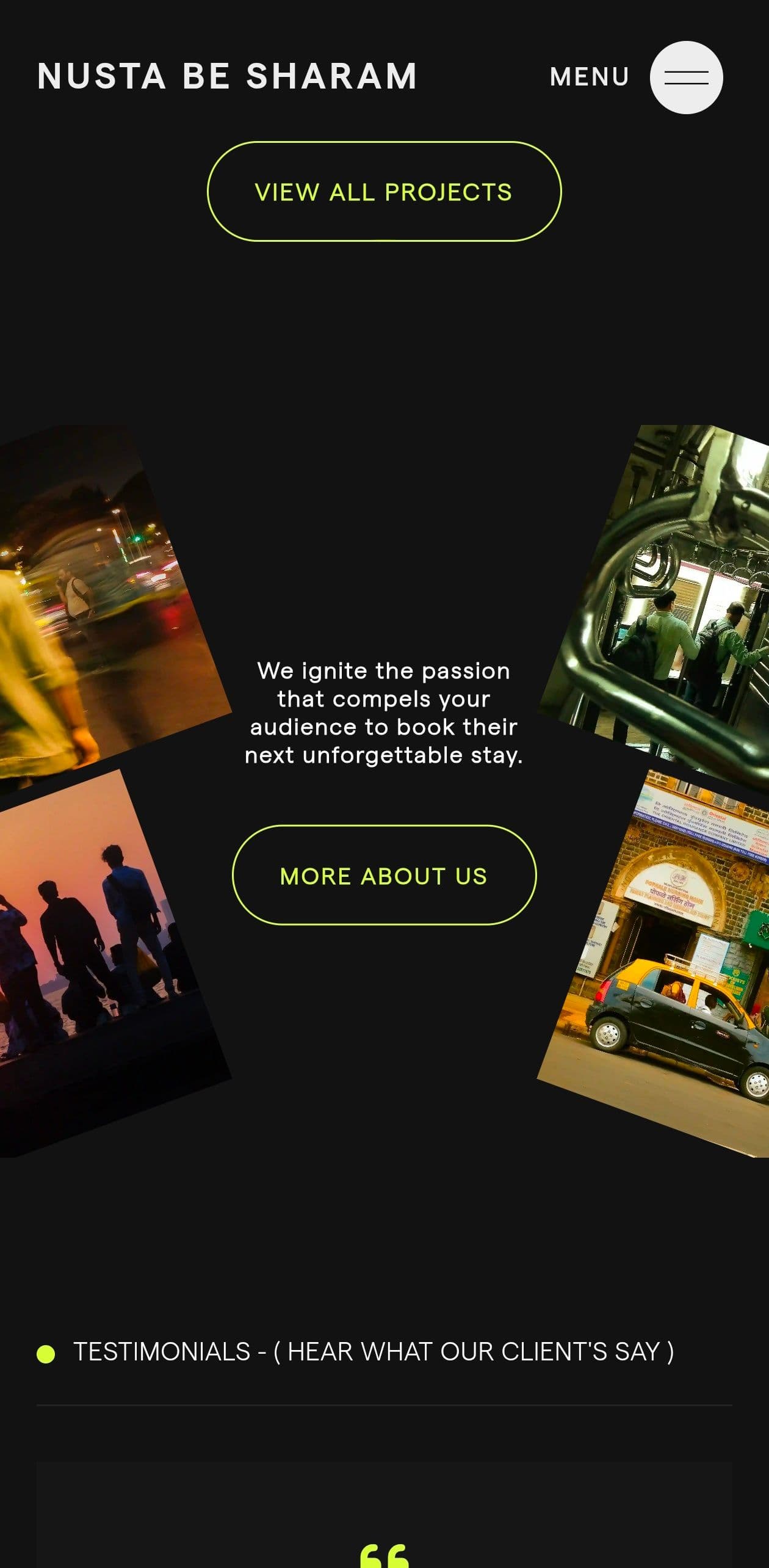 Mobile View - Screenshot 1